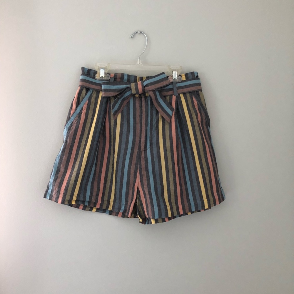 Forever 21 striped shorts.